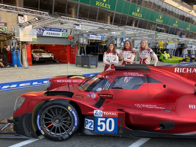 Tatiana Calderón se siente más confiada en el coche tras su debut en Le Mans