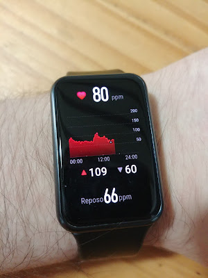 Huawei Watch Fit Active: frecuencia cardíaca