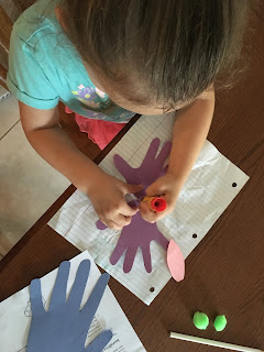 Hand Print Butterfly Craft
