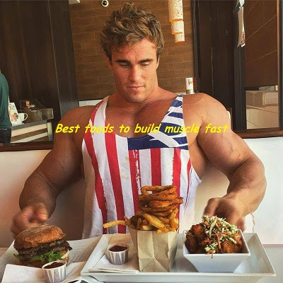 THE BEST FOOD TO GAIN WEIGHT & BUILD MUSCLE FULL MUSCLE BUILDING MEALS FOR SKINNY GUYS