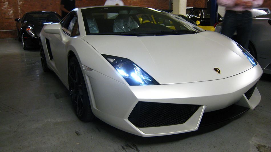 Nice satin white Gallardo