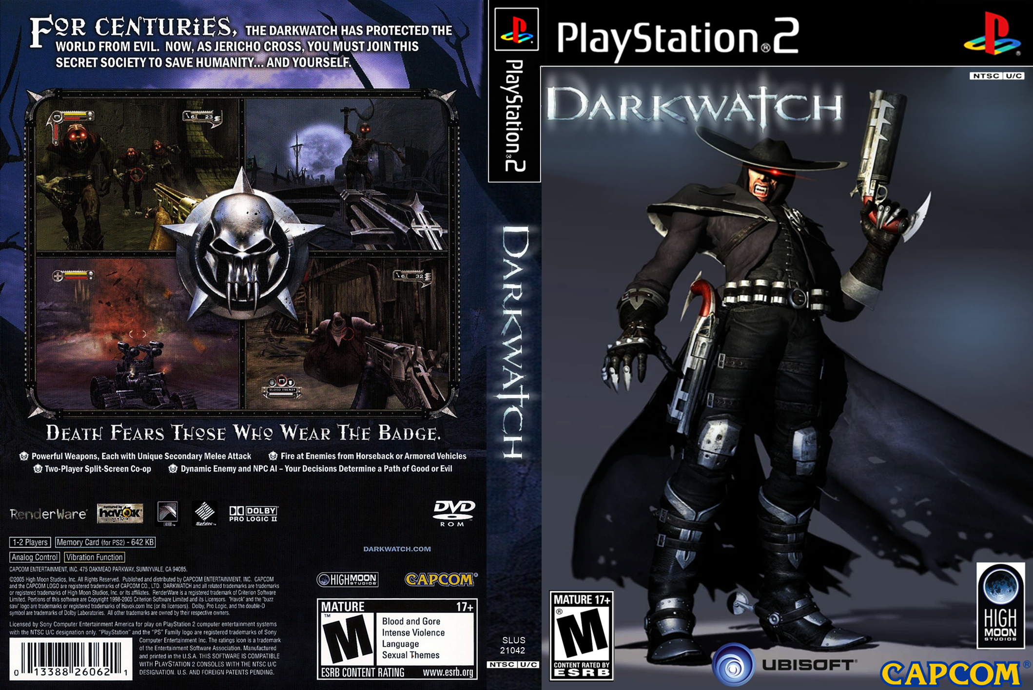 Darkwatch PS2 ISO Traduzido PT-BR + Gameplay PCSX2 