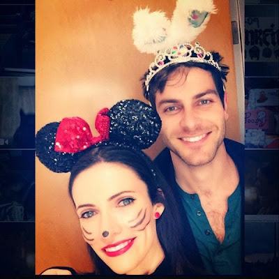 Bitsie Tulloch Minnie Mouse Halloween 2014