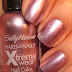 Sally Hansen Xtreme Wear - Pink Satin + Nail Art