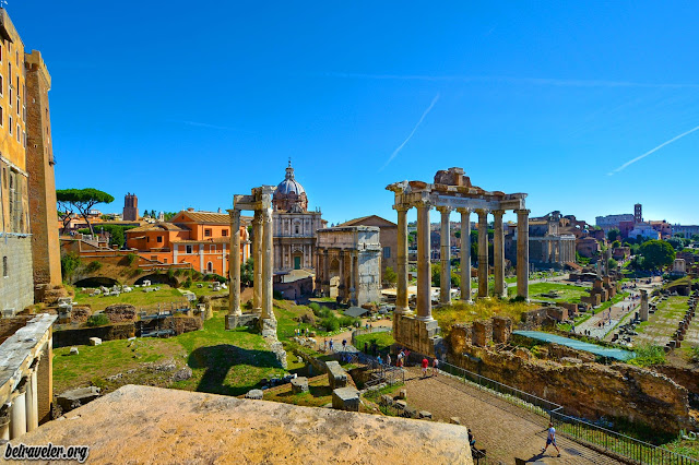 Best Tourist Places to visit in Rome roman forum
