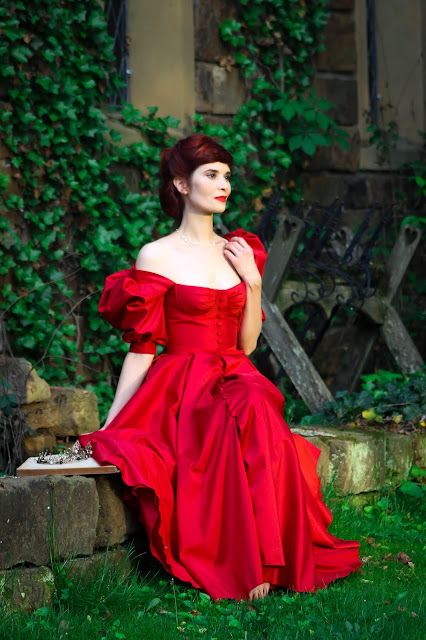 Timeless Scarlet Dress Teuta Matoshi