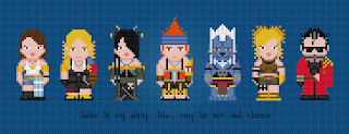 Final Fantasy X - Cross Stitch PDF Pattern Download