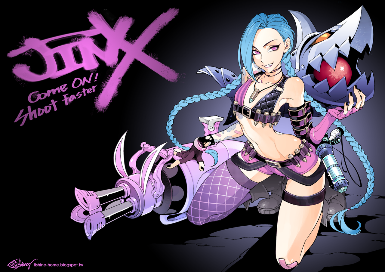 JinX League of Legends Wallpaper