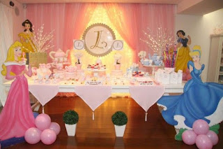 DECORACION DE FIESTAS INFANTILES CON PRINCESAS DE DISNEY