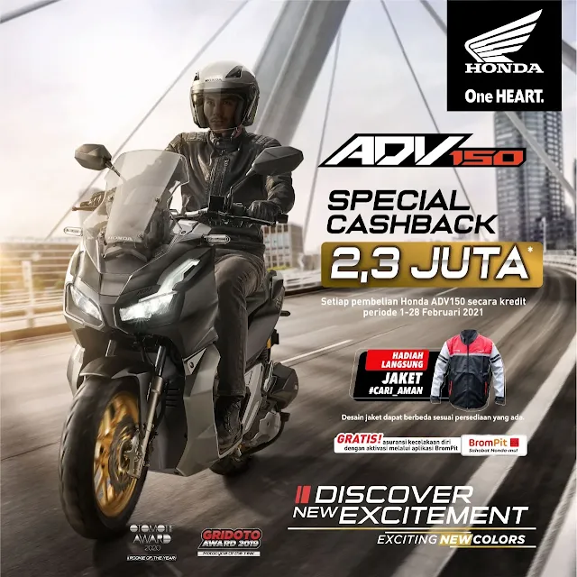 diskon honda adv150