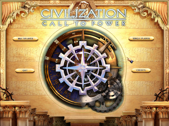 Civilization: Call to Power Main Screen