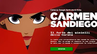 Gioca su Google Earth per trovare Carmen SanDiego