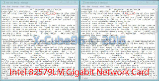 Script Network Card dari BIOS Asus