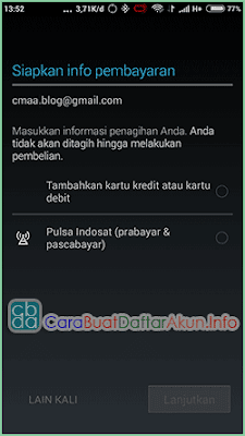 bikin akun email google