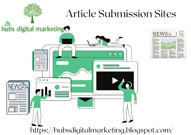 Instant Approval Article Submission Sites List