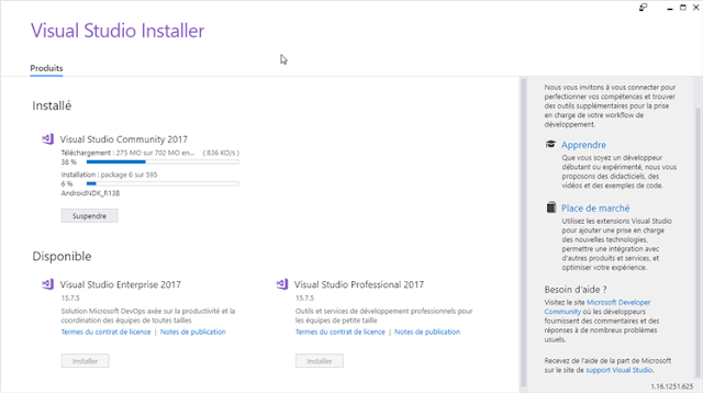 Visual Studio 2017 15.7.5