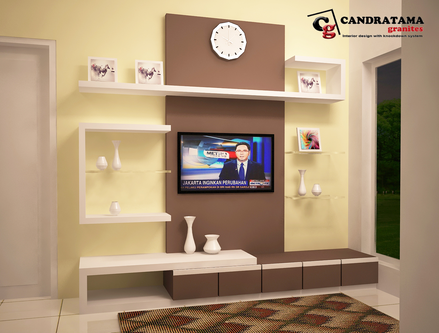 Desain Ruang TV Sempit Jasa Desain Ruang TV Minimalis