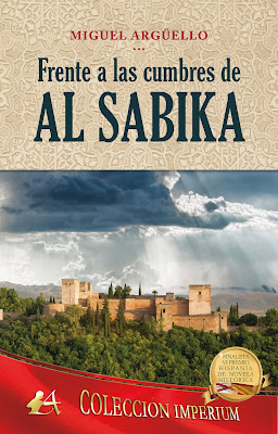 Portada del libro Frente a las cumbres de al Sabika de Miguel Argüello. Editorial Adarve, Editoriales que aceptan manuscritos