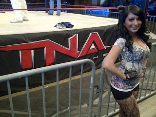 Jersey Shore Angelina for TNA Wrestling