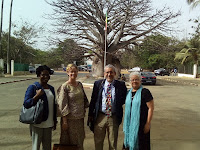 Left - Right: Mireille Djenno, Emily Burrill, JIm Herrington, Barbara Anderson