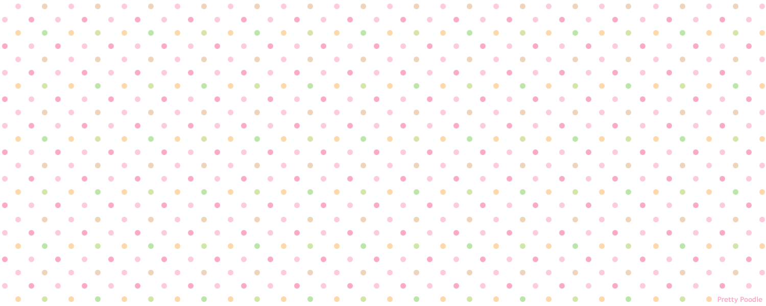 ツイッター ヘッダー ピンク プリティプードル Cute Patterns