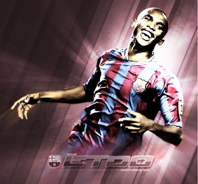 Samuel Eto'o Fils, Barcelona, Cameroon, Posters