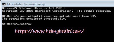 Menghapus transaksi log windows
