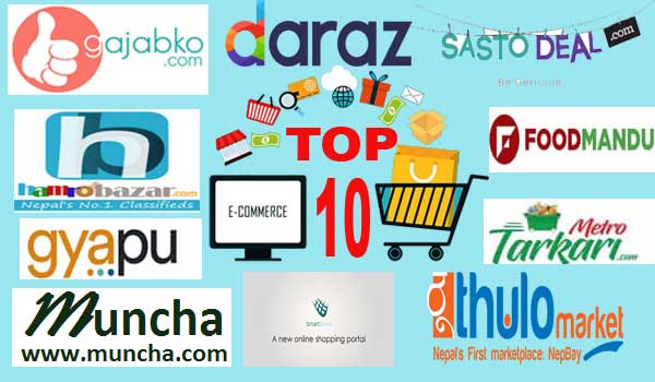 top 10 online shopping sites in Nepal