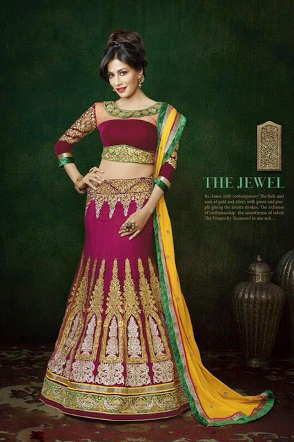 chitrangada singh designer lehengas