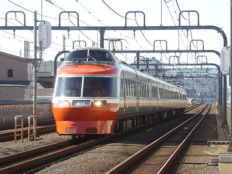 小田急電鉄　はこね1号　箱根湯本行き　LSE7000形