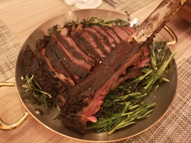 Chargrilled 1.2kg Forty Days Aged Rib Chop