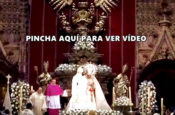 VÍDEO: IMPOSICIÓN DE LA CORONA A LA VIRGEN DE LA PAZ (SEVILLA 1 OCTUBRE 2016)