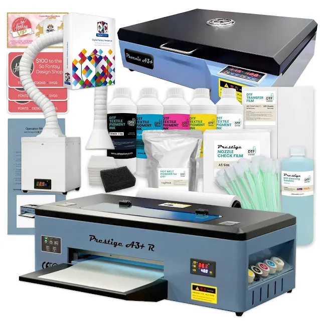 prestige a3+, dtf printer, direct to film, dtf, silhouette cameo small business