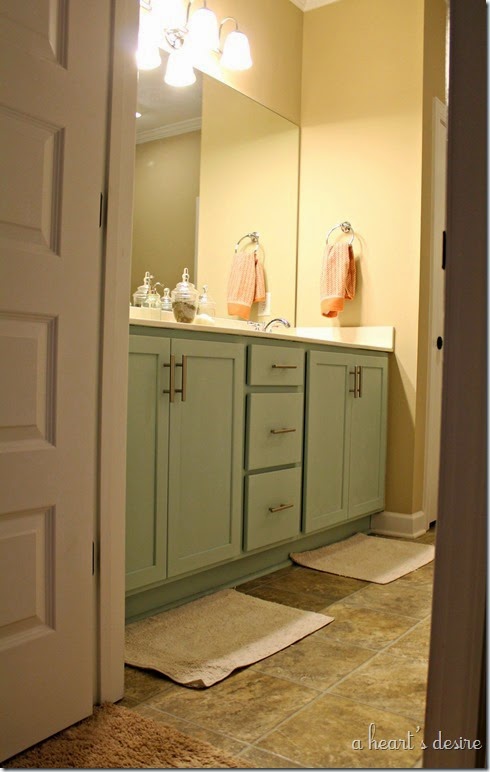 Painted Bath Cabinets