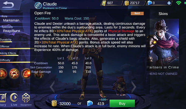 Claude, the Death Thief Duet of the Opposition Team Victory