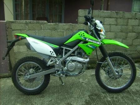 KLX 150S motor trail takut modifikasi