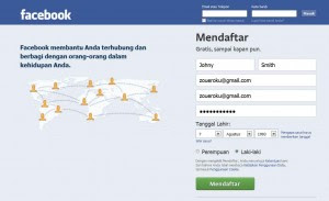 Cara Membuat Akun Facebook