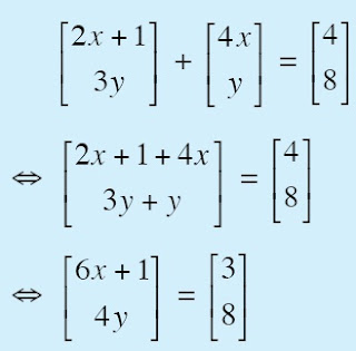 nilai x dan y matriks