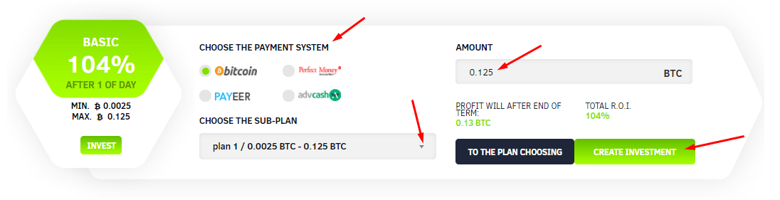 Регистрация в BitcoinCash Trading 5