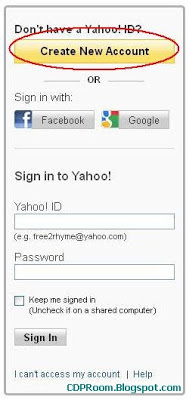 Cara Daftar Email Yahoo Baru