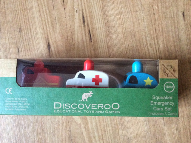 Discoveroo Squeaker Emergency Cars Set