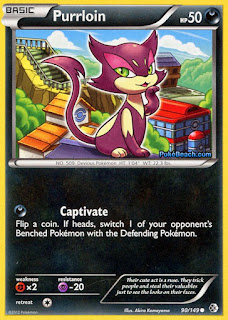 Purrloin Boundaries Crossed Pokemon Card