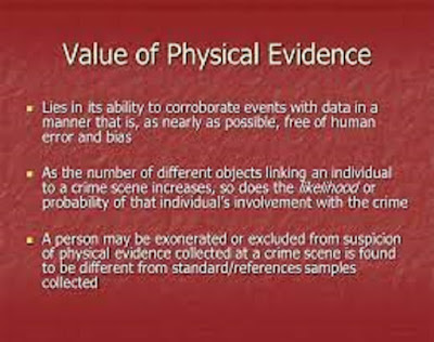 Physical Evidence In Forensic Science