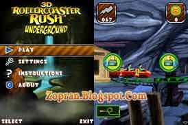 rollercoaster rush underground 3d