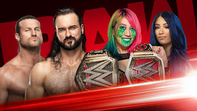 WWE Extreme Rules Title Raw Women Men Ziggler Drew McIntrye Sasha Banks 