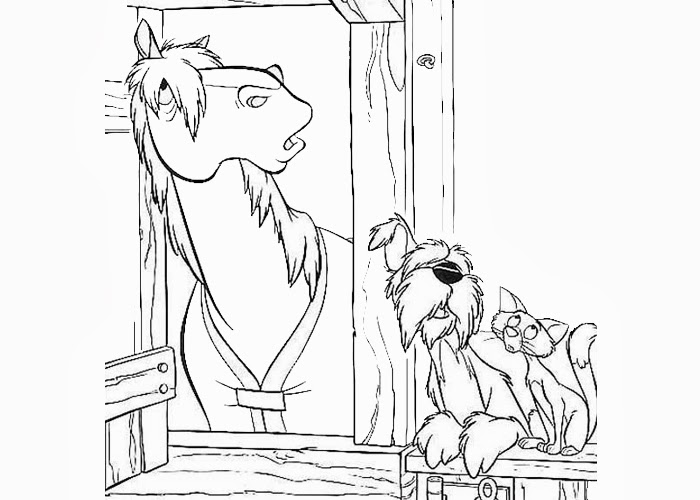 101 Dalmations Coloring Pages