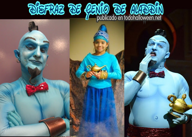Maquillaje de genio de aladdin