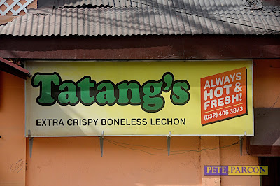 Tatang’s Extra Crispy Boneless Lechon Sign