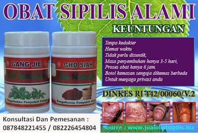 Obat Sipilis Manjur