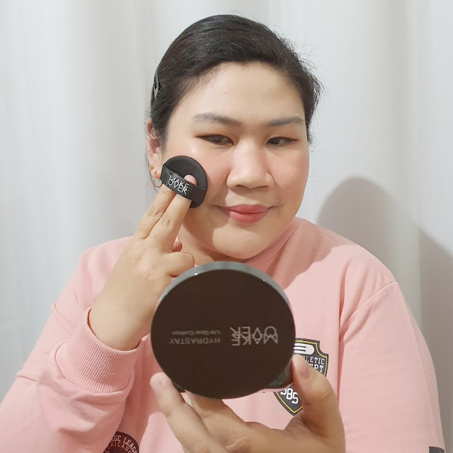 Review Make Over Hydrastay Lite Glow Cushion